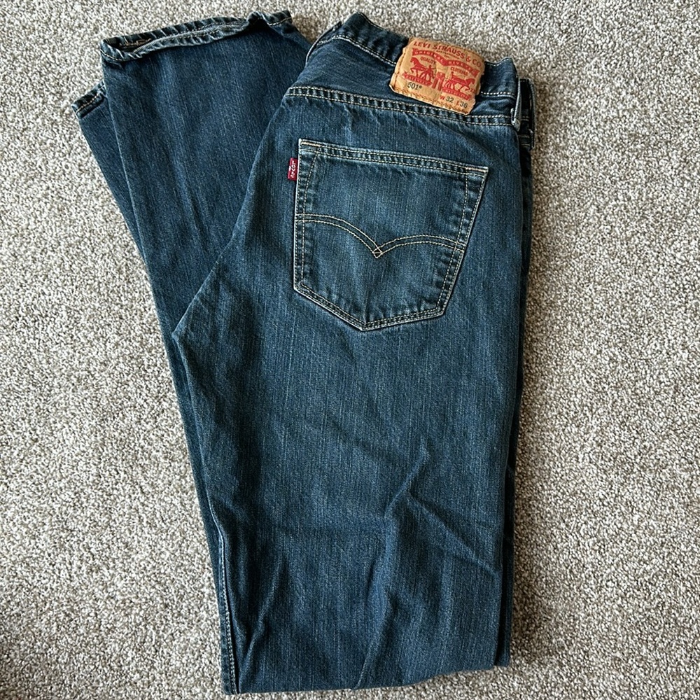 Levi’s Men’s Dark Wash Jeans 501